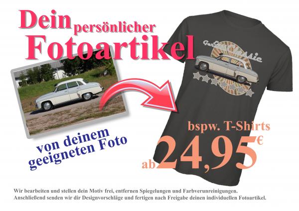 T-Shirt mit deinem Motiv für OstCars